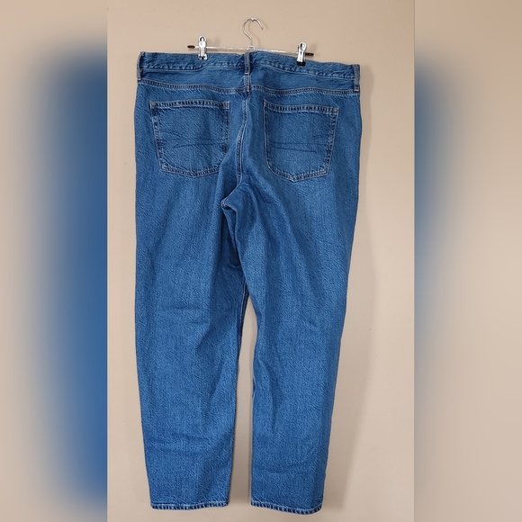 American Eagle Jeans Womens Sz 20x29 Plus 90s Straight Stretch Blue - Picture 9 of 10